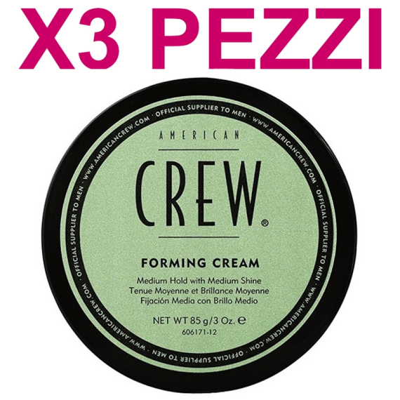 AMERICAN CREW Kit Cera Forming Cream 3 Pezzi x 85gr