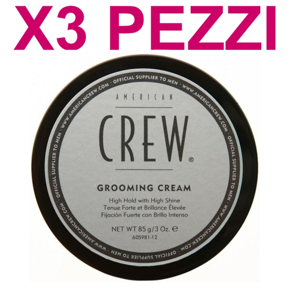 AMERICAN CREW Kit Cera Grooming Cream 3 Pezzi x 85gr