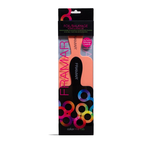 FRAMAR Board&Paddle Nero/Rosa 2 pz