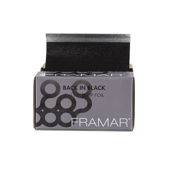 FRAMAR Back In Black Fogli Alluminio Pre-Tagliati 5x11 500pz
