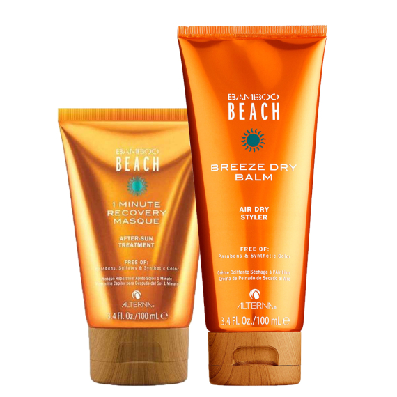 ALTERNA BAMBOO Kit Beach 1 Minute Recovery Masque 100ml + Breeze Dry Balm 100ml