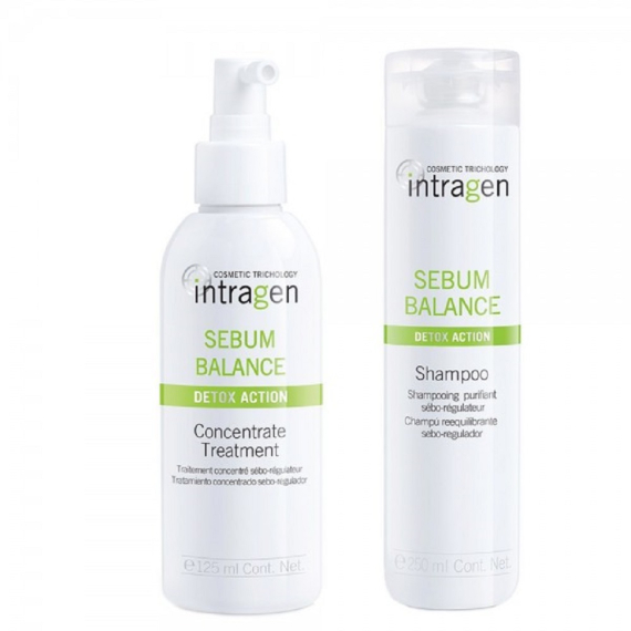 INTRAGEN Kit Sebum Balance Shampoo 250ml + Concentrate Treatment 125ml