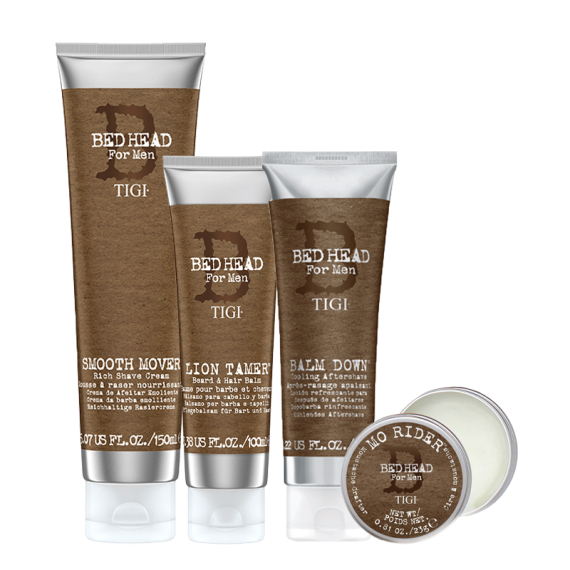 TIGI Kit Balm Down 125ml + Smooth Mover 150ml + Lion Tamer 100ml + Mo Rider 23gr
