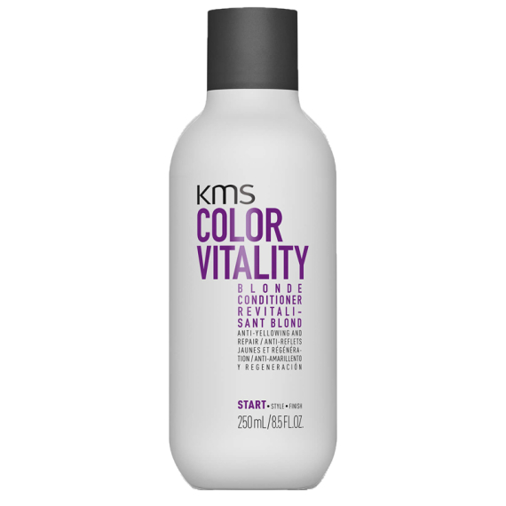 KMS Color Vitality Blonde Conditioner 250ml - Balsamo Antigiallo Idratante Ristrutturante