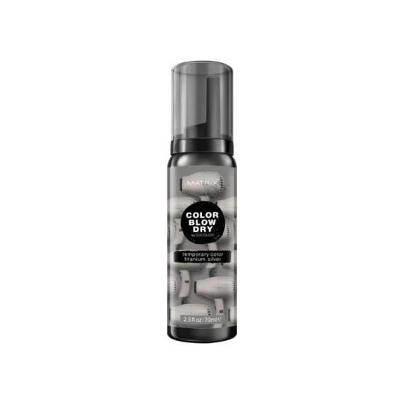 MATRIX Color Blow Dry Temporary Color 70ml - Titanium Silver