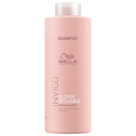 WELLA Invigo Blonde Recharge Shampoo Cool Blonde 1000ml