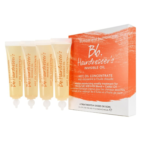 BUMBLE AND BUMBLE Hairdresser's Invisible Oil Hot Oil Concentrate 4x15ml