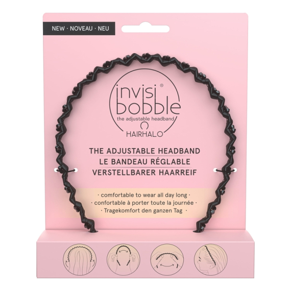 INVISIBOBBLE Hairhalo Black Sparkle