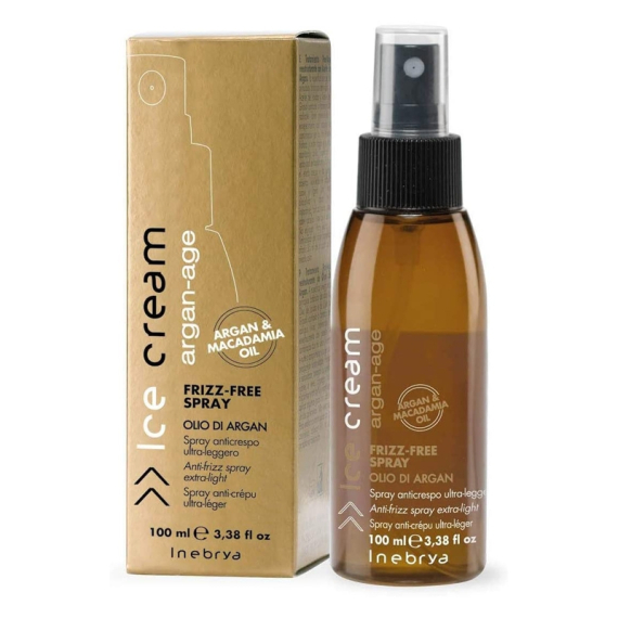 INEBRYA Ice Cream Pro-Age Frizz Free Spray Olio Di Argan 100ml