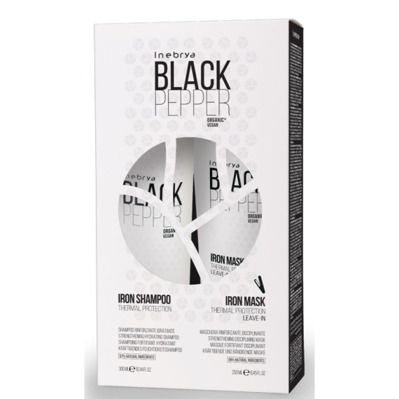 INEBRYA Black Pepper Iron Thermal Protection Kit