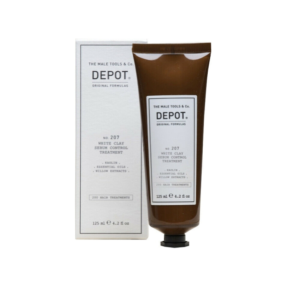 DEPOT no.207 White Clay Sebum Control Treatment 125ml