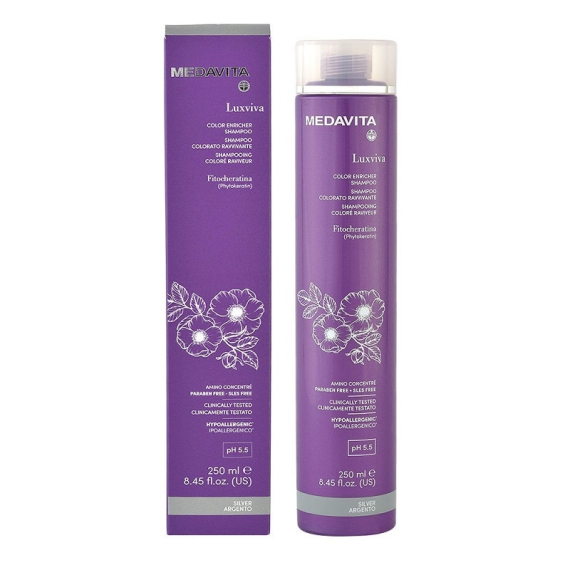 MEDAVITA Shampoo Colorato Ravvivante Argento 250ml