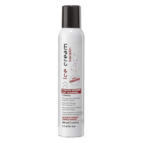 INEBRYA Ice Cream Keratin Instant Dry Shampoo 200ml