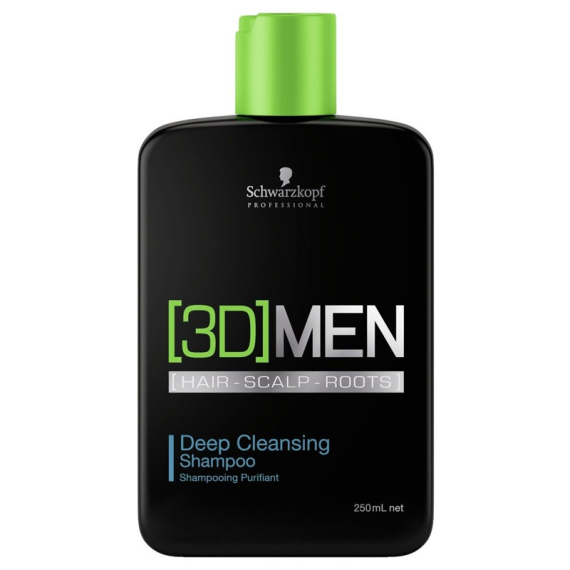SCHWARZKOPF 3DMen Deep Cleansing Shampoo 250ml