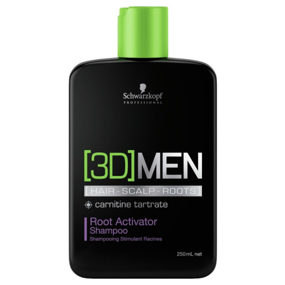 SCHWARZKOPF 3DMen Root Activator Shampoo 250ml