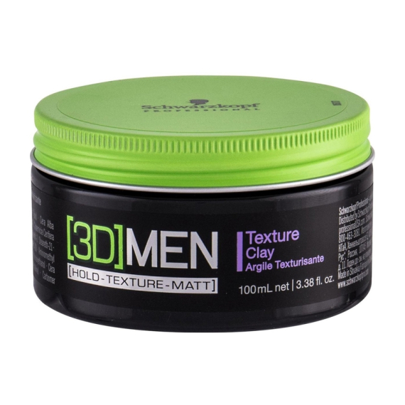 SCHWARZKOPF 3DMen Texture Clay Super Strong 100ml
