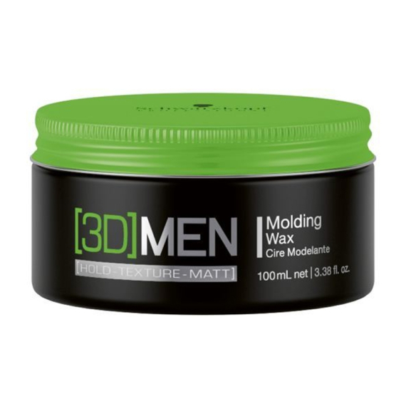 SCHWARZKOPF 3DMen Molding Wax Medium Hold 100ml