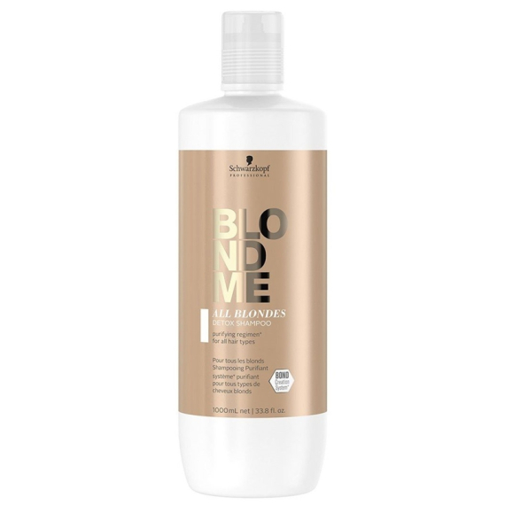 SCHWARZKOPF BlondMe All Blondes Detox Shampoo 1000ml