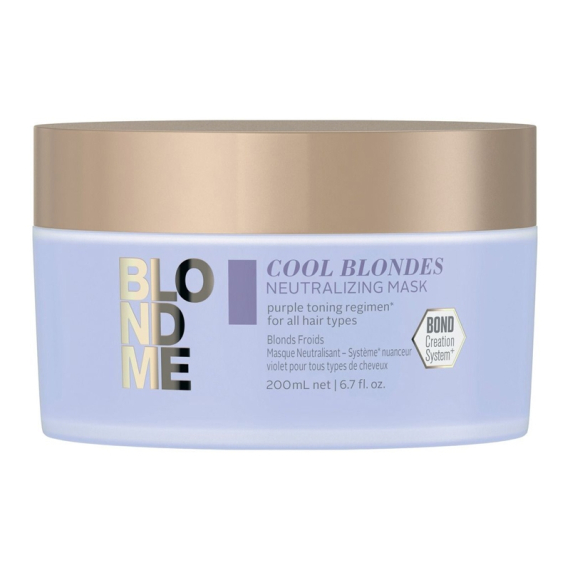 SCHWARZKOPF BlondMe Cool Blondes Neutralizing Mask 200ml