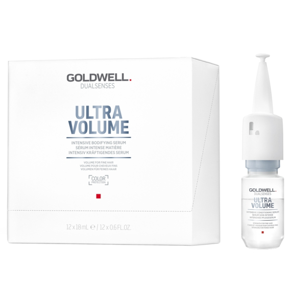 GOLDWELL DS Ultra Volume Intensive Conditioning Serum 12x18ml