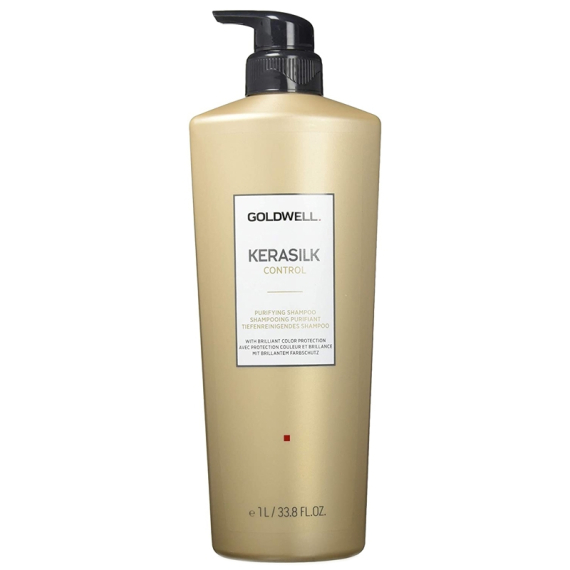 GOLDWELL KERASILK Control Purifyng Shampoo 1000ml