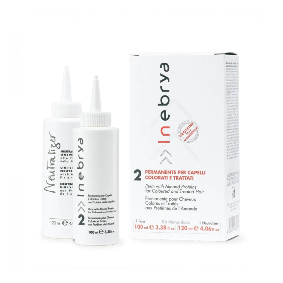 INEBRYA Mono Dose Permanente 2 Per Capelli Trattati 220ml