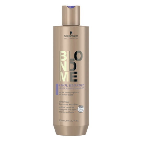 SCHWARZKOPF BlondMe Cool Blondes Neutralizing Shampoo 300ml