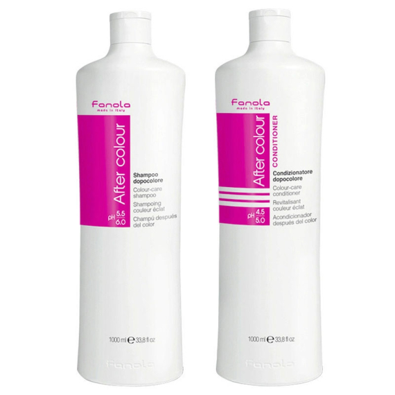 FANOLA Kit Shampoo Dopocolore 1000ml + Balsamo Dopocolore 1000ml