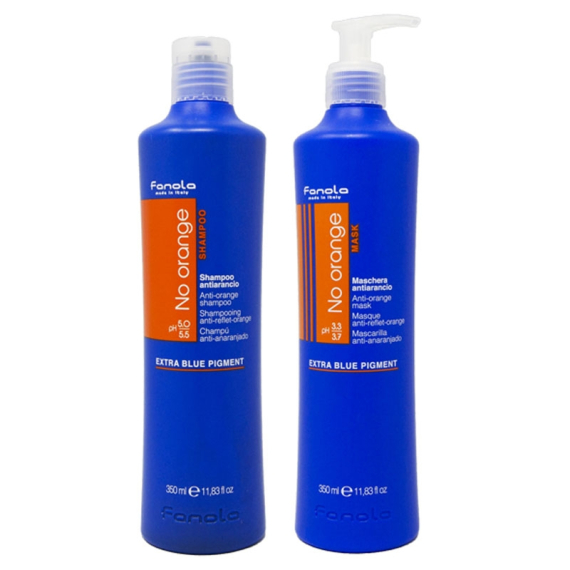 FANOLA Kit Shampoo Antiarancio 350ml + Maschera Antiarancio 350ml