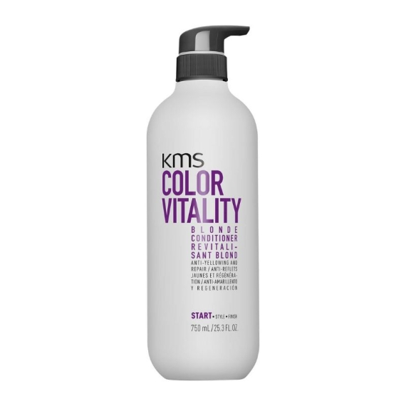 KMS Color Vitality Blonde Conditioner 750ml - Balsamo Antigiallo Idratante