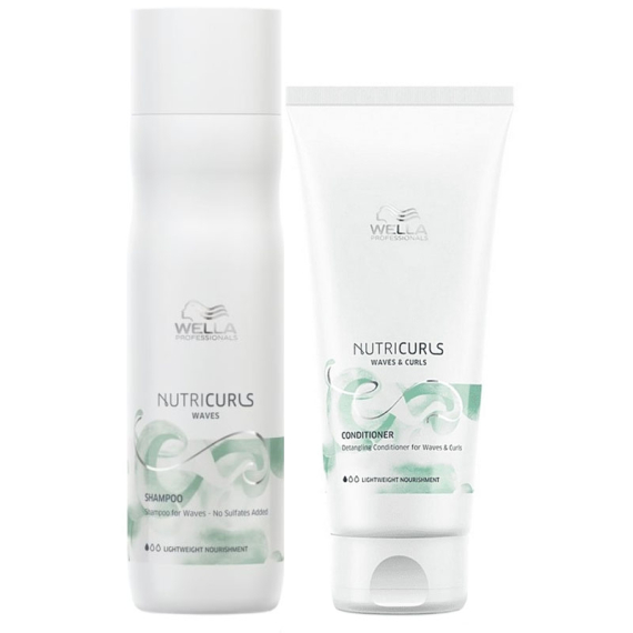 WELLA Kit Nutricurls Waves Shampoo 250ml + Conditioner 250ml