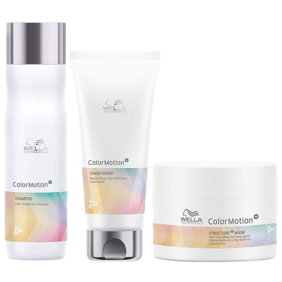 WELLA Kit ColorMotion Shampoo 250ml + Mask 150ml + Conditioner 200ml