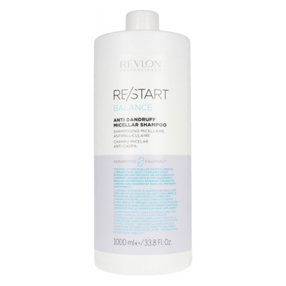 REVLON PROFESSIONAL Restart Balance Anti Dandruff Micellar Shampoo 1000ml
