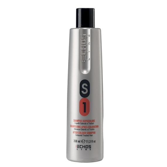 ECHOSLINE S1 Shampoo Dopocolore - Capelli Colorati e Trattati 350ml