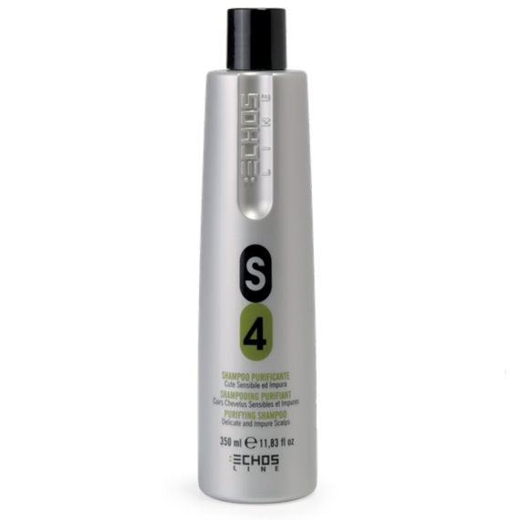 ECHOSLINE S4 Shampoo Purificante - Cute Sensibile ed Impura 350ml