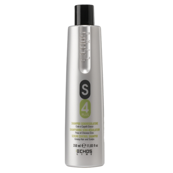 ECHOSLINE S4 Plus Shampoo Seboregolatore - Cute e Capelli Grassi 350ml
