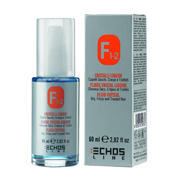 ECHOSLINE F1-2 Cristalli Liquidi - Capelli Secchi, Crespi e Trattati 60ml