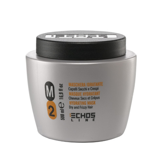 ECHOSLINE M2 Maschera Idratante - Capelli Secchi e Crespi 500ml