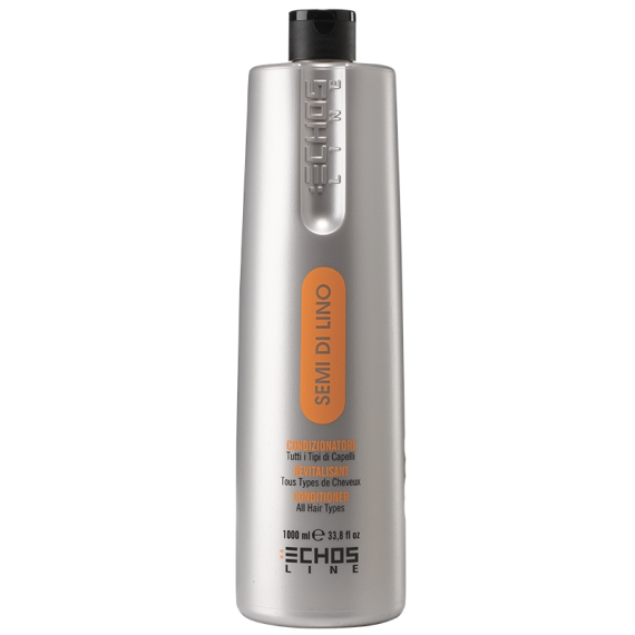 ECHOSLINE Condizionatore Semi Di Lino - Tutti i Tipi di Capelli 1000ml