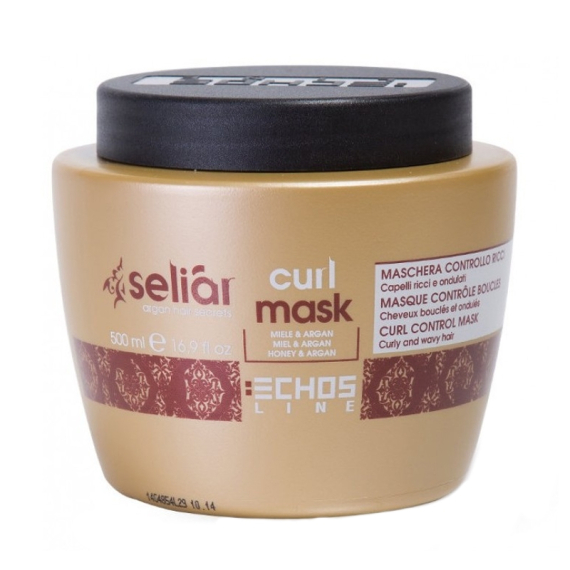 ECHOSLINE Seliàr Curl Mask - Capelli Ricci e Ondulati 500ml