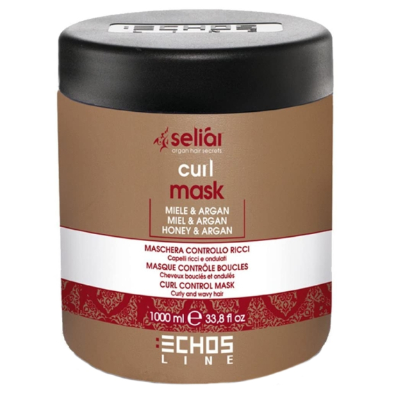 ECHOSLINE Seliàr Curl Mask - Capelli Ricci e Ondulati 1000ml