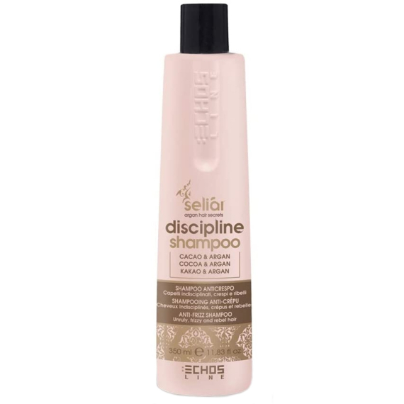 ECHOSLINE Seliàr Discipline Shampoo Anticrespo - Capelli Indisciplinati, Crespi e Ribelli 350ml