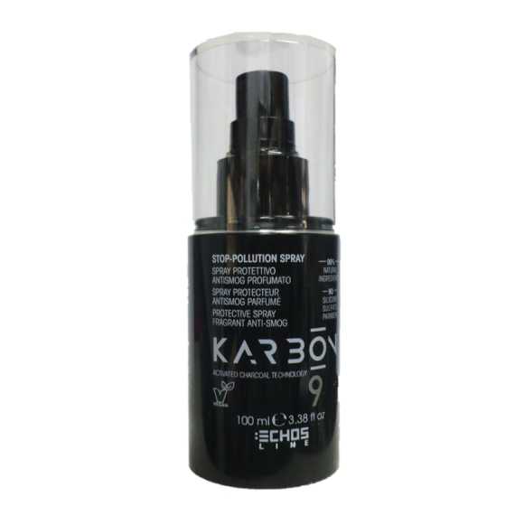 ECHOSLINE Karbon9 Stop Pollution - Spray Protettivo Antismog 100ml