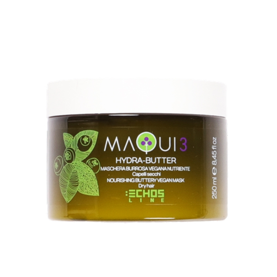 ECHOSLINE Maqui 3 Hydra Butter Maschera - Capelli Secchi e Trattati 250ml