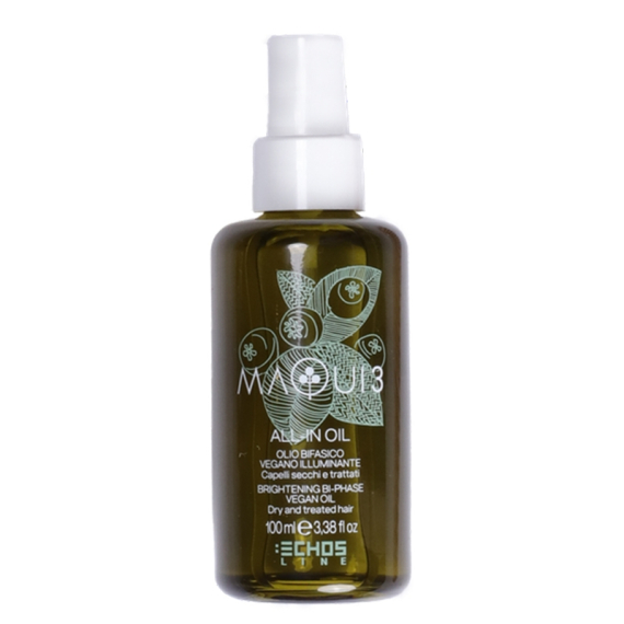 ECHOSLINE Maqui 3 All-in Oil - Capelli Secchi e Trattati 100ml