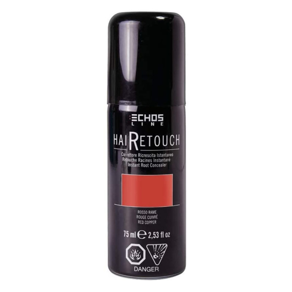 ECHOSLINE Hairetouch - Correttore Ricrescita Istantaneo Rosso Rame 75ml