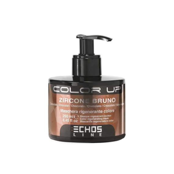 ECHOSLINE Color Up - Maschera Rigenerante Colore Zircone Bruno 250ml