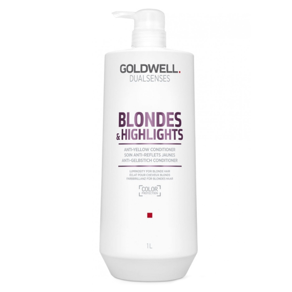 GOLDWELL DS Blondes & Highlights Anti-Yellow Conditioner 1000ml