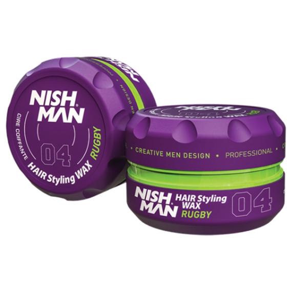 NISHMAN 04 Hair Styling Wax Rugby 150ml