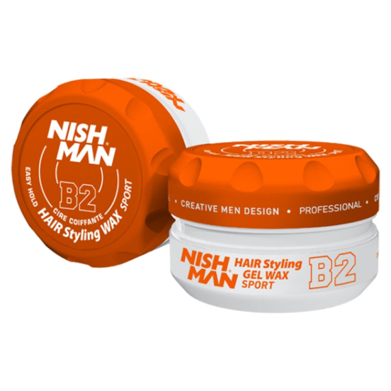 NISHMAN B2 Hair Styling Wax Sport Easy Hold 150ml